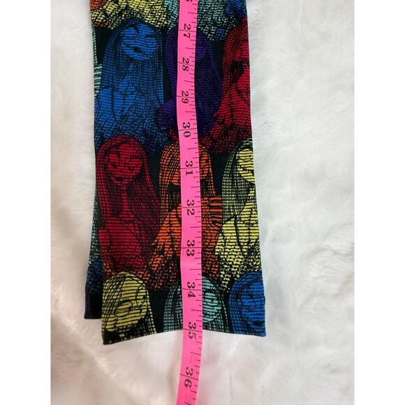 Lot of 2 Disney x LuLaRoe Nightmare Before Christmas Jack / Sally Leggings OSFM* - Picture 13 of 16